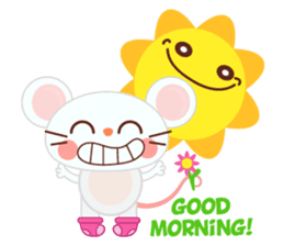Mosi the little mouse sticker #4276049