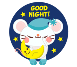 Mosi the little mouse sticker #4276050