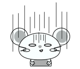 Mosi the little mouse sticker #4276051