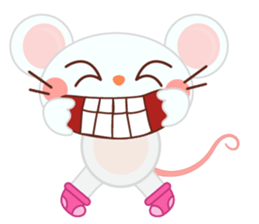 Mosi the little mouse sticker #4276052
