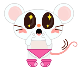 Mosi the little mouse sticker #4276056
