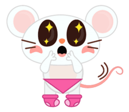 Mosi the little mouse sticker #4276056