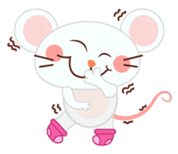 Mosi the little mouse sticker #4276057