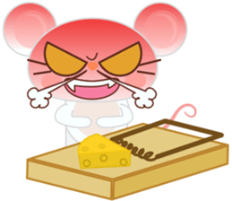 Mosi the little mouse sticker #4276059