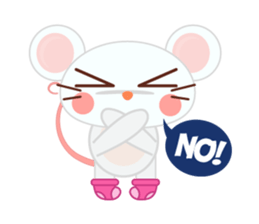 Mosi the little mouse sticker #4276063
