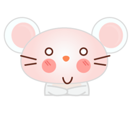 Mosi the little mouse sticker #4276067