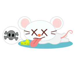 Mosi the little mouse sticker #4276069