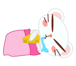 Mosi the little mouse sticker #4276070