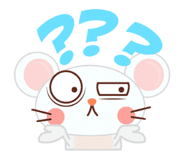 Mosi the little mouse sticker #4276077