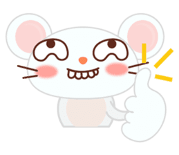 Mosi the little mouse sticker #4276078