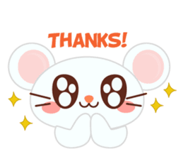 Mosi the little mouse sticker #4276083