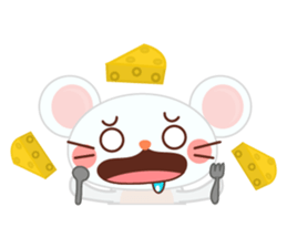 Mosi the little mouse sticker #4276084