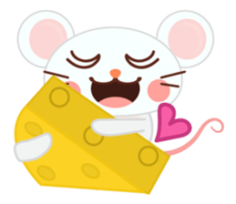 Mosi the little mouse sticker #4276087