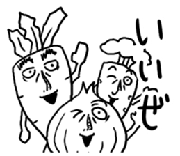 Pleasant vegetables sticker #4276267