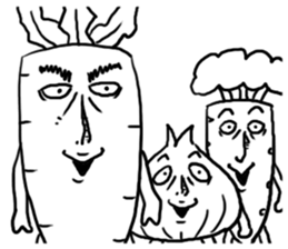 Pleasant vegetables sticker #4276283