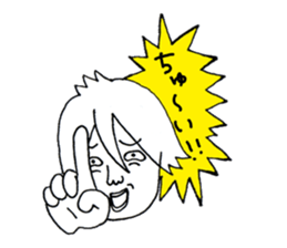 A playful boy!!3 sticker #4277443