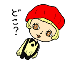 Stylish Haruko2 sticker #4277810