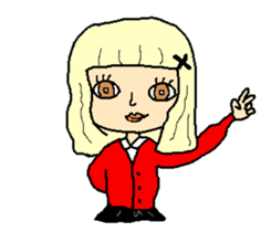 Stylish Haruko2 sticker #4277828