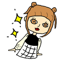 Stylish Haruko2 sticker #4277829