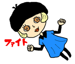 Stylish Haruko2 sticker #4277837