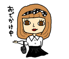 Stylish Haruko2 sticker #4277840