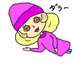 Stylish Haruko2 sticker #4277841