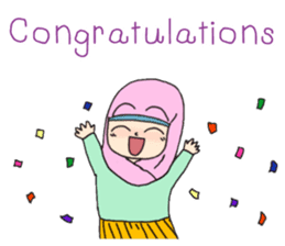 Zara Hijab sticker #4277849