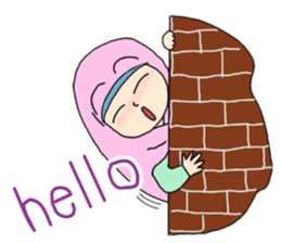 Zara Hijab sticker #4277853