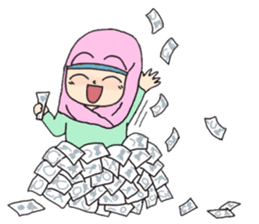 Zara Hijab sticker #4277855