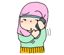 Zara Hijab sticker #4277856