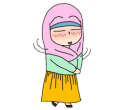 Zara Hijab sticker #4277857