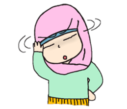 Zara Hijab sticker #4277859