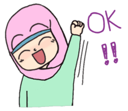 Zara Hijab sticker #4277860