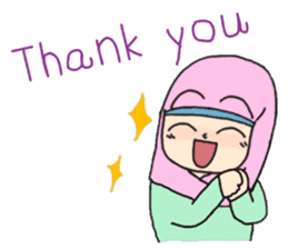 Zara Hijab sticker #4277862