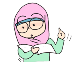 Zara Hijab sticker #4277863