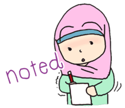 Zara Hijab sticker #4277865