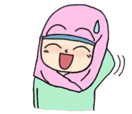 Zara Hijab sticker #4277868