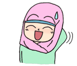 Zara Hijab sticker #4277868