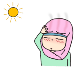 Zara Hijab sticker #4277869