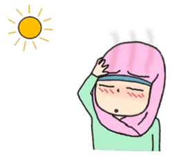 Zara Hijab sticker #4277869