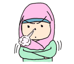 Zara Hijab sticker #4277873