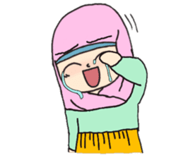 Zara Hijab sticker #4277875