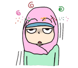 Zara Hijab sticker #4277876