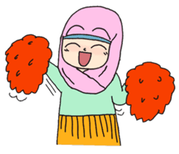 Zara Hijab sticker #4277878