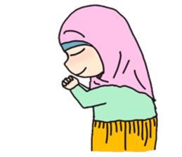 Zara Hijab sticker #4277879