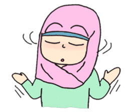 Zara Hijab sticker #4277881