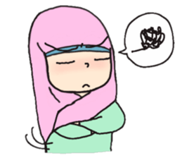 Zara Hijab sticker #4277882