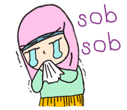 Zara Hijab sticker #4277883