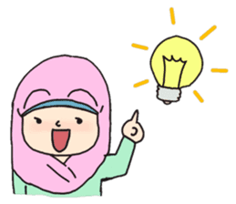 Zara Hijab sticker #4277884