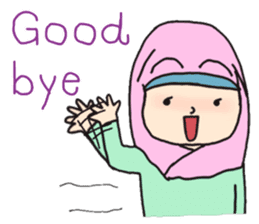 Zara Hijab sticker #4277886